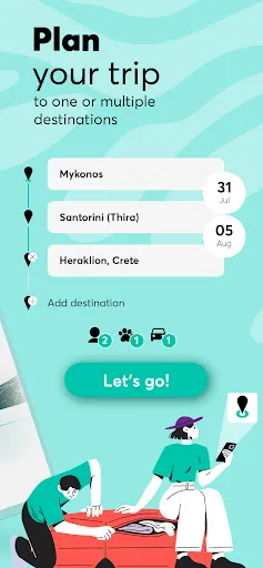 Скриншот 2 — Ferryhopper - The Ferries App