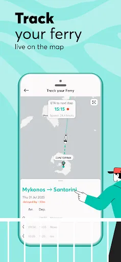 Скриншот 5 — Ferryhopper - The Ferries App