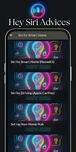 Скриншот 1 — Hey Siri: Voice Command Tips
