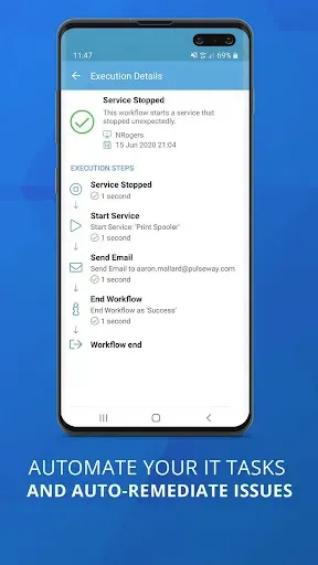 Скриншот 2 — Pulseway
