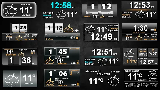Скриншот 3 — Weather Clock