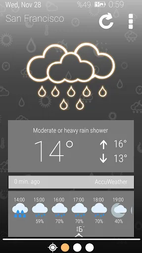 Скриншот 4 — Weather Clock