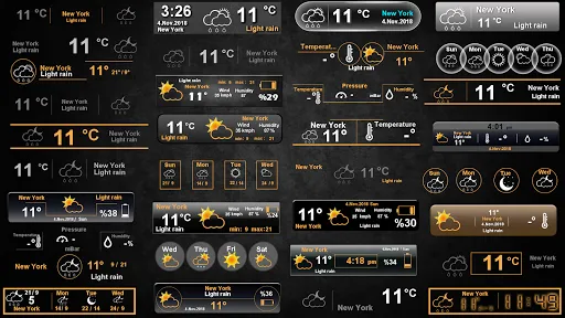 Скриншот 6 — Weather Clock