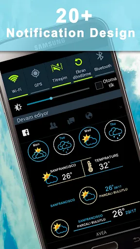 Скриншот 2 — Weather Rise Clock