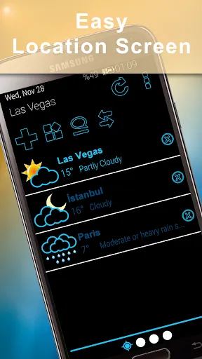Скриншот 3 — Weather Rise Clock