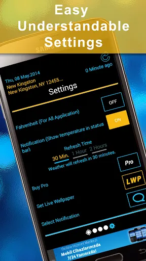 Скриншот 7 — Weather Rise Clock