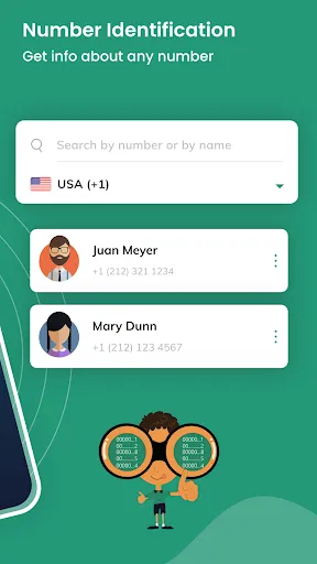 Скриншот 2 — NumberBook-Блокировщик спама