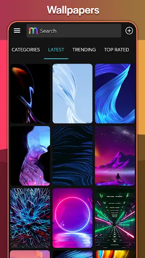Скриншот 3 — Ringtones & Wallpapers - Mob24