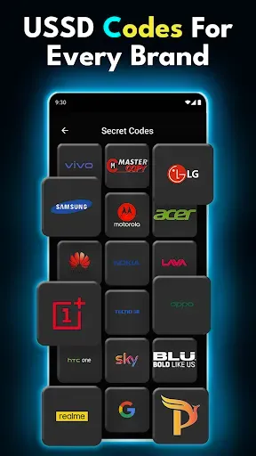 Скриншот 4 — Секретные коды Android
