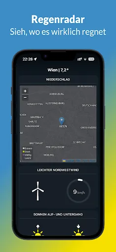 Скриншот 4 — Wetter & Radar - Mobilewetter