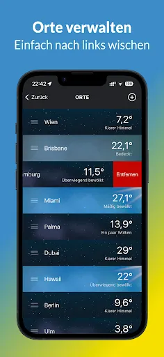 Скриншот 7 — Wetter & Radar - Mobilewetter