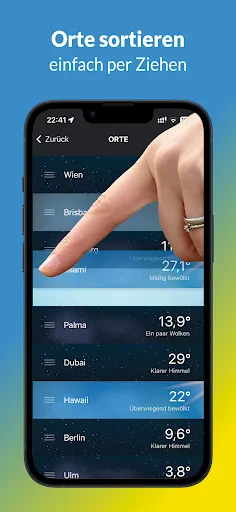 Скриншот 8 — Wetter & Radar - Mobilewetter
