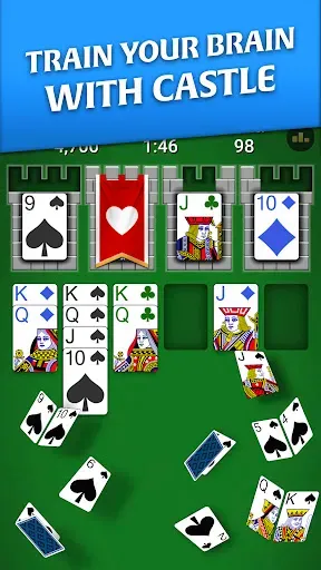 Скриншот 1 — Castle Solitaire: Пасьянс