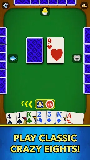 Скриншот 1 — Crazy Eights