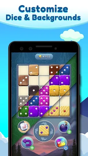 Скриншот 4 — Dice Merge! Puzzle Master