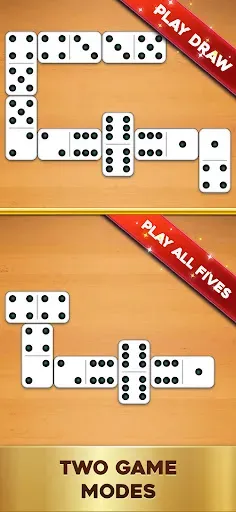 Скриншот 2 — Dominoes: Classic Dominos Game