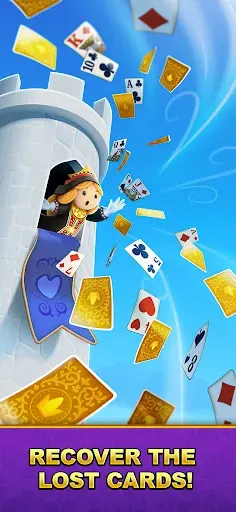 Скриншот 1 — Solitaire Match 3 Puzzle Game