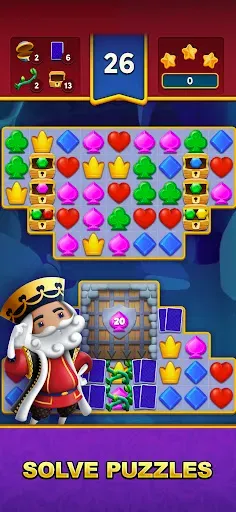 Скриншот 2 — Solitaire Match 3 Puzzle Game