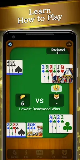 Скриншот 2 — Gin Rummy Classic