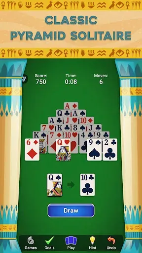 Скриншот 3 — Pyramid Solitaire - Card Games