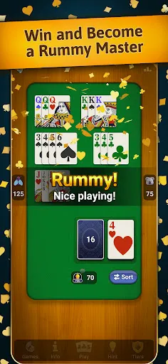 Скриншот 1 — Rummy - Classic Card Game