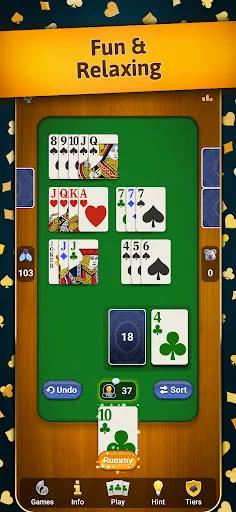 Скриншот 2 — Rummy - Classic Card Game