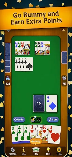 Скриншот 3 — Rummy - Classic Card Game