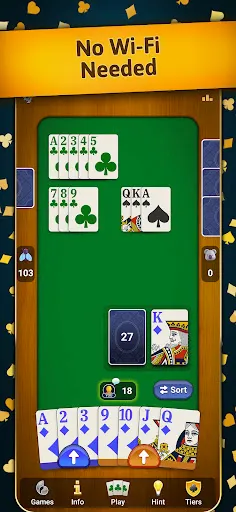 Скриншот 4 — Rummy - Classic Card Game
