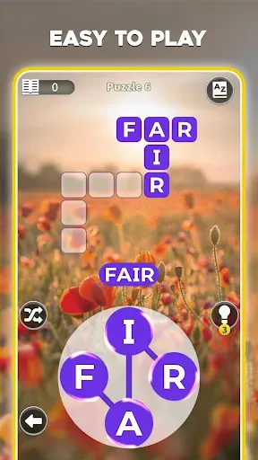 Скриншот 1 — Word Wiz - Connect Words Game
