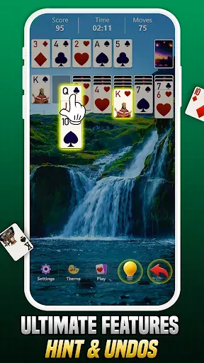 Скриншот 3 — Solitaire - Offline & Classic