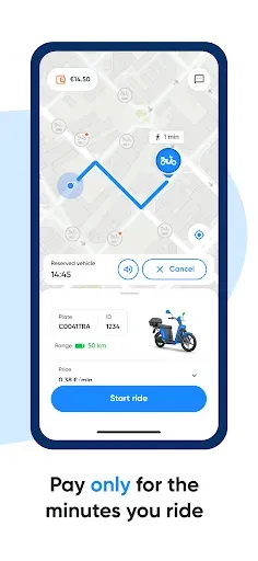 Скриншот 3 — Cooltra: E-moped Rental