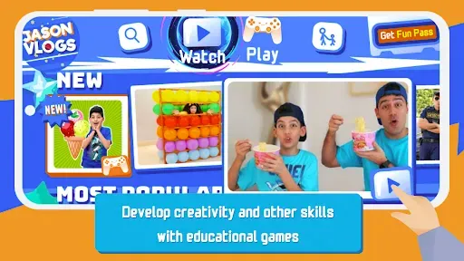 Скриншот 2 — Jason Vlogs: игры и видео