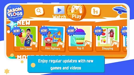 Скриншот 4 — Jason Vlogs: игры и видео