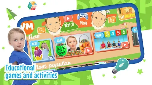 Скриншот 2 — Ваня Маня Кидс - Игры и Видео