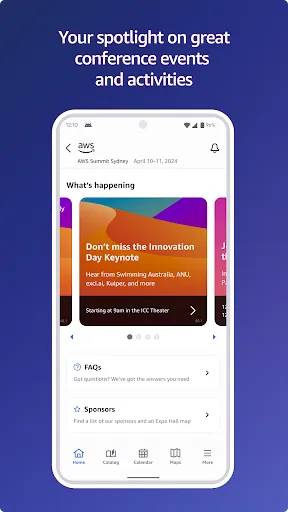 Скриншот 2 — AWS Events