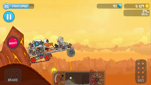 Скриншот 3 — RoverCraft - построй луноход