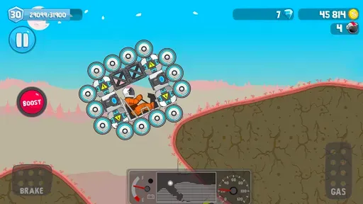 Скриншот 5 — RoverCraft - построй луноход