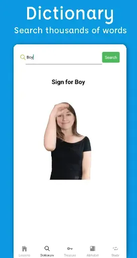 Скриншот 3 — Sign Language ASL Pocket Sign