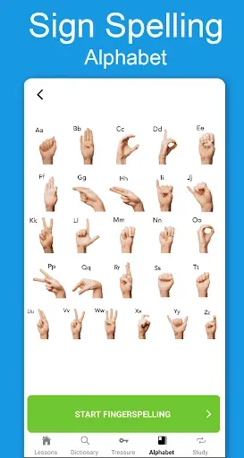 Скриншот 4 — Sign Language ASL Pocket Sign