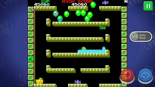 Скриншот 1 — BUBBLE BOBBLE classic