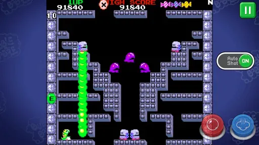 Скриншот 2 — BUBBLE BOBBLE classic