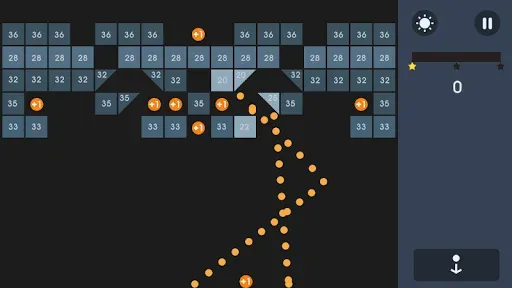 Скриншот 1 — Bricks Breaker Puzzle