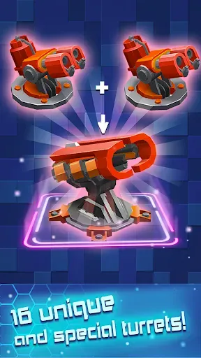 Скриншот 4 — Turret Merge Defense