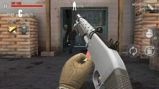 Скриншот 3 — Отстрел зомби : FPS