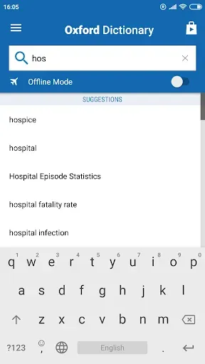 Скриншот 2 — Oxford Medical Dictionary