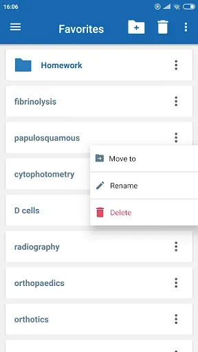 Скриншот 7 — Oxford Medical Dictionary