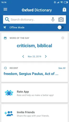 Скриншот 3 — Oxford Dictionary of the Bible