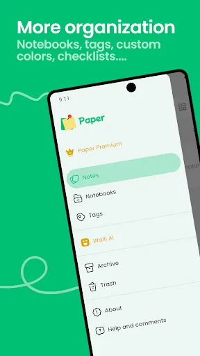 Скриншот 4 — Paper: Smart Notes & Memos
