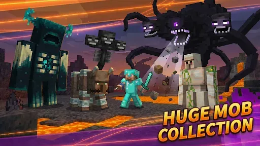 Скриншот 1 — 500 Боссов и Мобов для MCPE