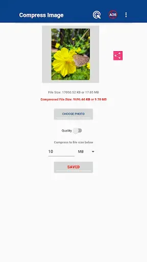 Скриншот 4 — Compress Image Size In kb & mb
